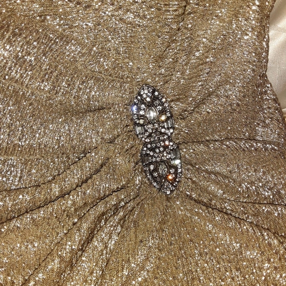 Golden Ralph Lauren Evening Dress - Picture 6 of 7